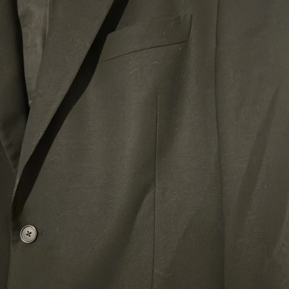 Joseph Abboud mens black lightweight wool jacket